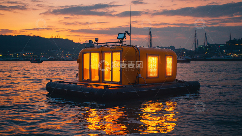 高清大图下载【趣麦麦图】水上屋