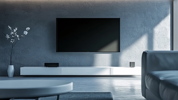 现代简约客厅电视背景墙