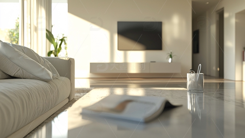 高清大图下载【趣麦麦图】现代简约客厅