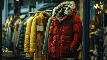 服装店冬装展示