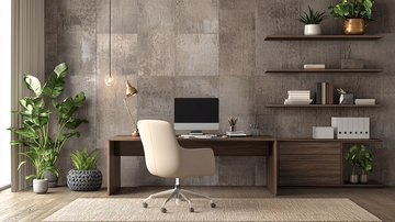 现代简约风格家居办公空间