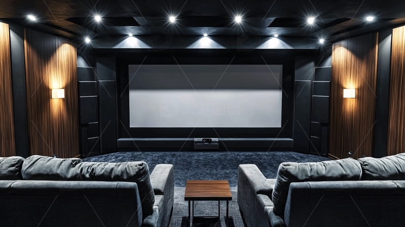 高清大图下载【趣麦麦图】高端家庭影院