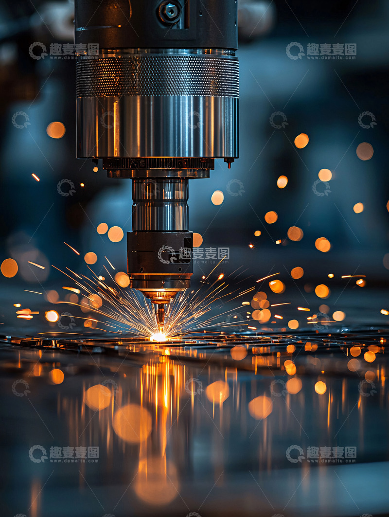 高清大图下载【趣麦麦图】金属切割