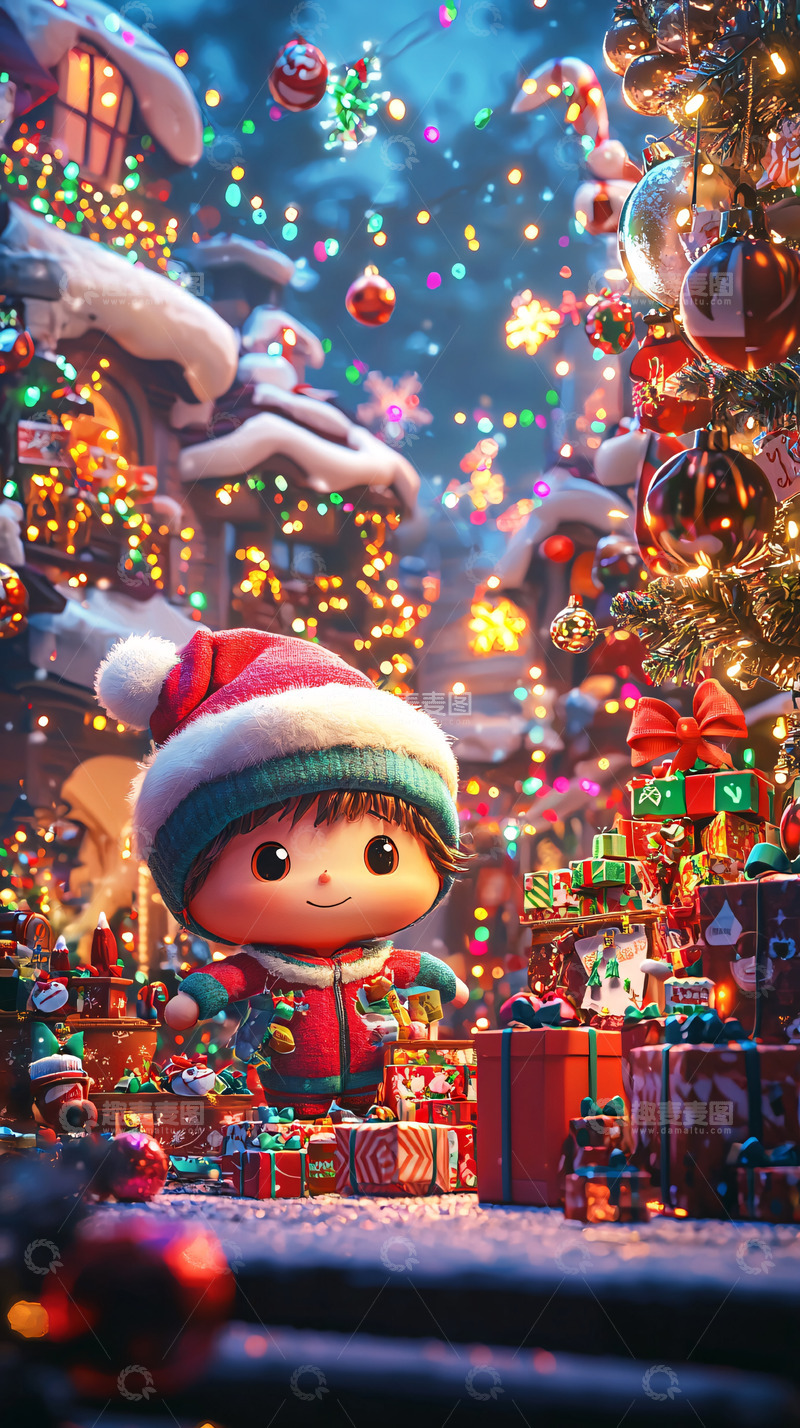 高清大图下载【趣麦麦图】圣诞节