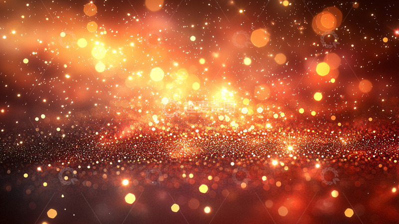 高清大图下载【趣麦麦图】光点粒子背景