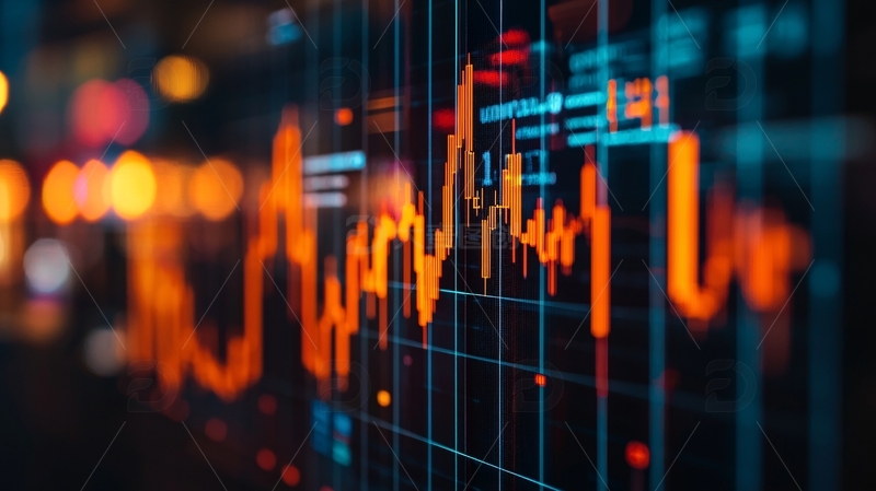 高清大图下载【趣麦麦图】动态股票图表