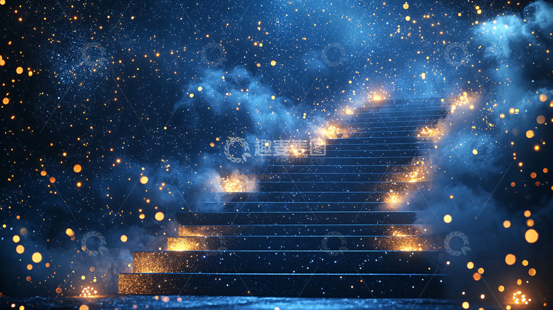 高清大图下载【趣麦麦图】通往天堂的阶梯