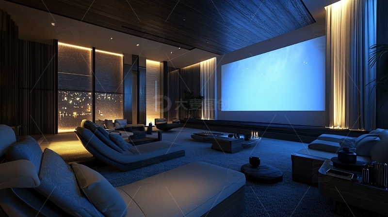 高清大图下载【趣麦麦图】高端私人影院