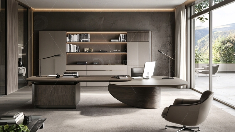 高清大图下载【趣麦麦图】现代简约高端办公空间