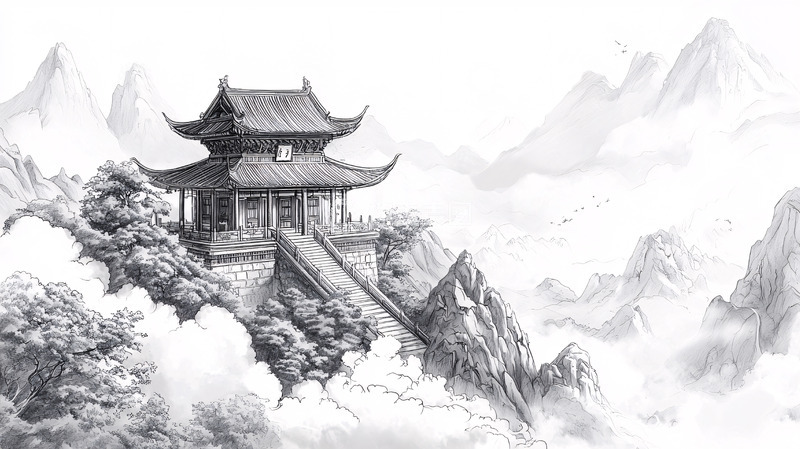 高清大图下载【趣麦麦图】水墨画