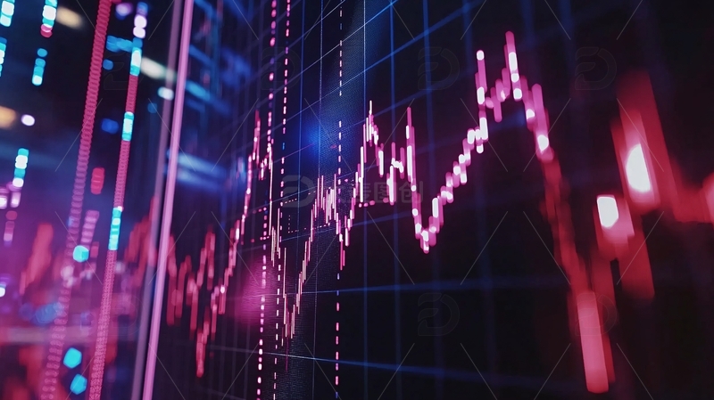 高清大图下载【趣麦麦图】动态股票价格图表