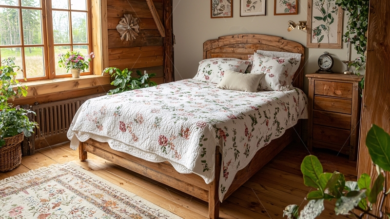 高清大图下载【趣麦麦图】乡村风格卧室