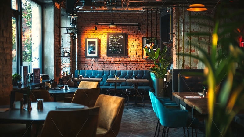 高清大图下载【趣麦麦图】工业风酒吧室内设计