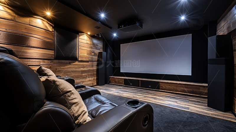 高清大图下载【趣麦麦图】高端家庭影院