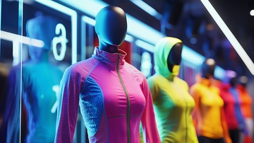 炫彩运动服饰模特展示