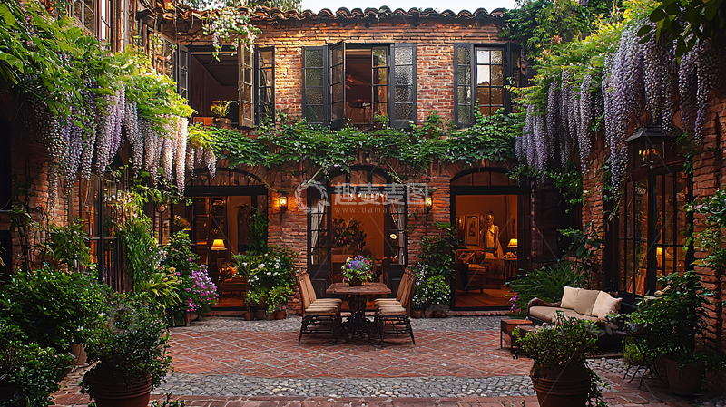 高清大图下载【趣麦麦图】庭院式住宅