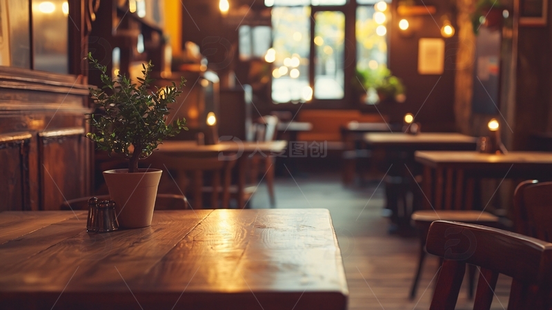 高清大图下载【趣麦麦图】复古酒吧室内场景