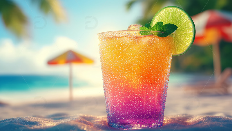 高清大图下载【趣麦麦图】-饮品系列柠檬果汁摄影图