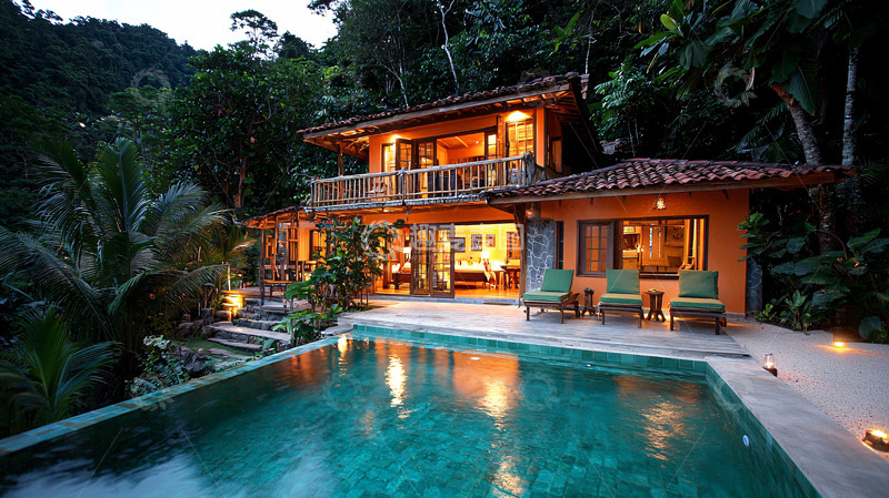 高清大图下载【趣麦麦图】山林别墅夜景