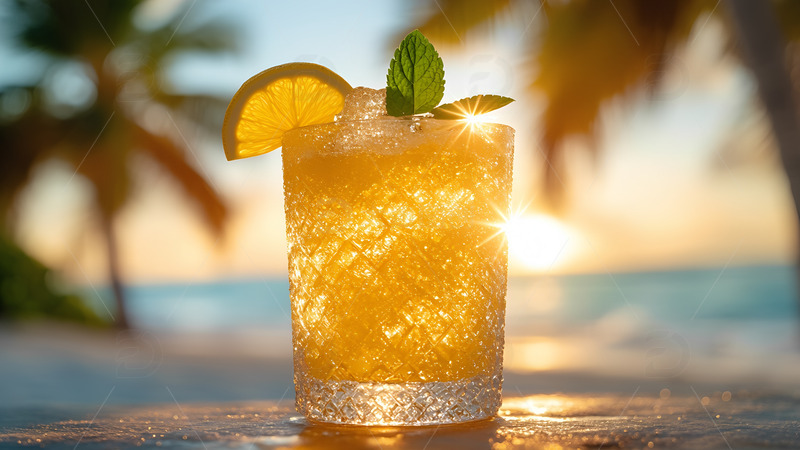 高清大图下载【趣麦麦图】饮品系列柠檬果汁摄影图1