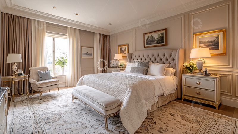 高清大图下载【趣麦麦图】欧式卧室设计