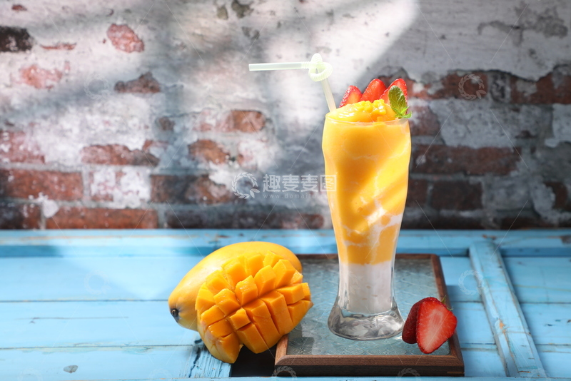 高清大图下载【趣麦麦图】杨枝甘露摄影图