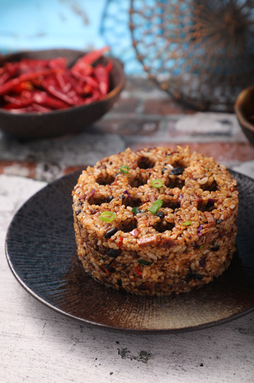 香辣牛肉末炒饭1