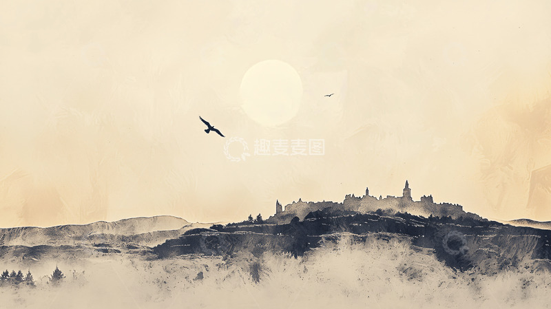 高清大图下载【趣麦麦图】日出