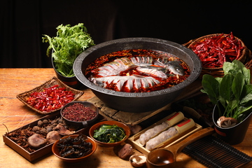 鱼下锅成都火锅