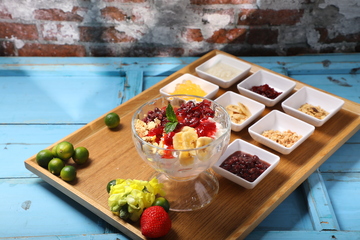 炫彩冰粉摄影图