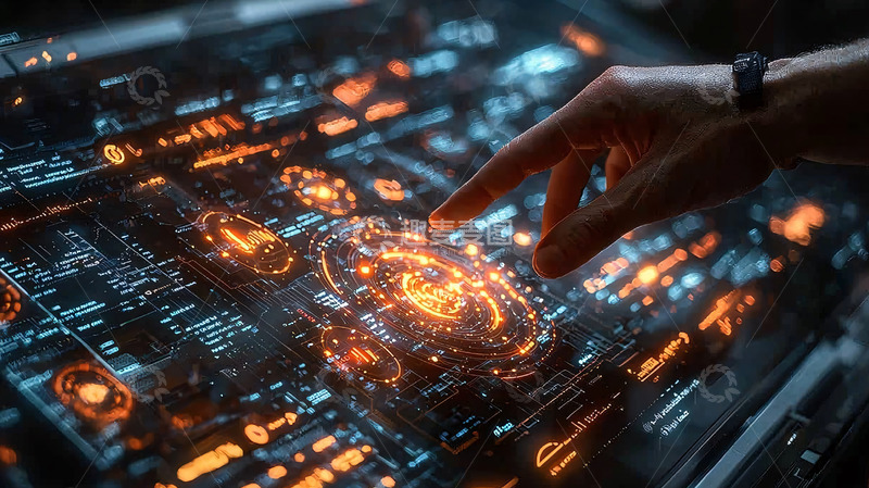 高清大图下载【趣麦麦图】未来科技