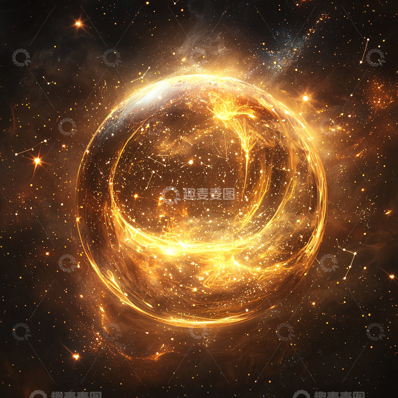 高清大图下载【趣麦麦图】宇宙能量球