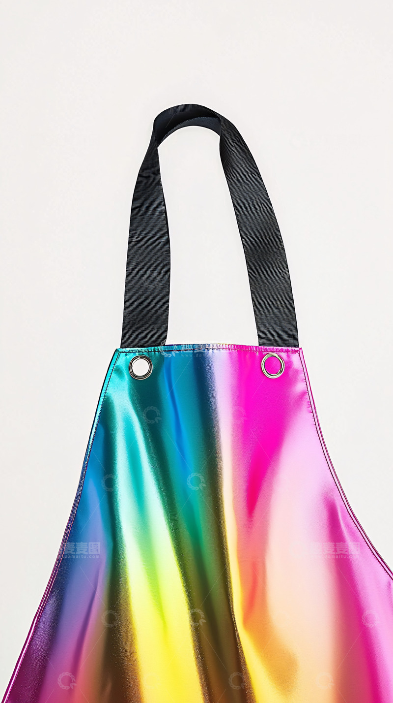 高清大图下载【趣麦麦图】彩虹渐变围裙