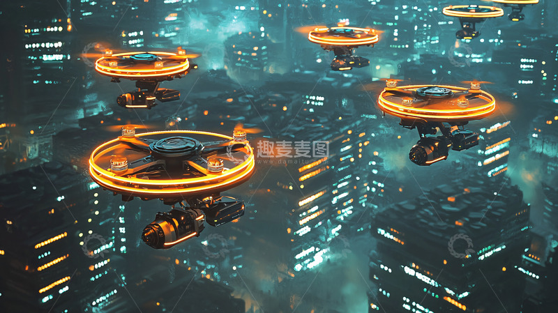 高清大图下载【趣麦麦图】未来城市