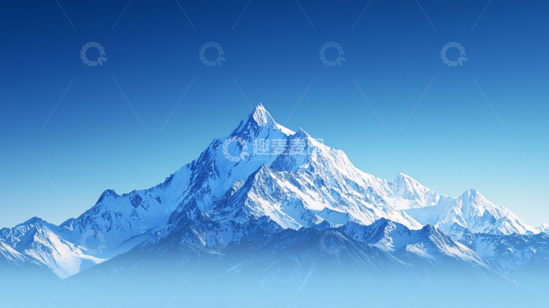 高清大图下载【趣麦麦图】雪山