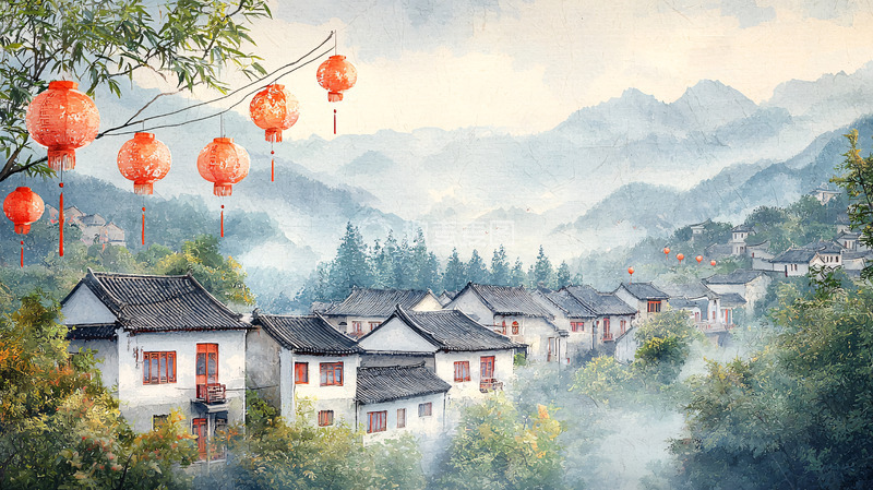 高清大图下载【趣麦麦图】水墨画