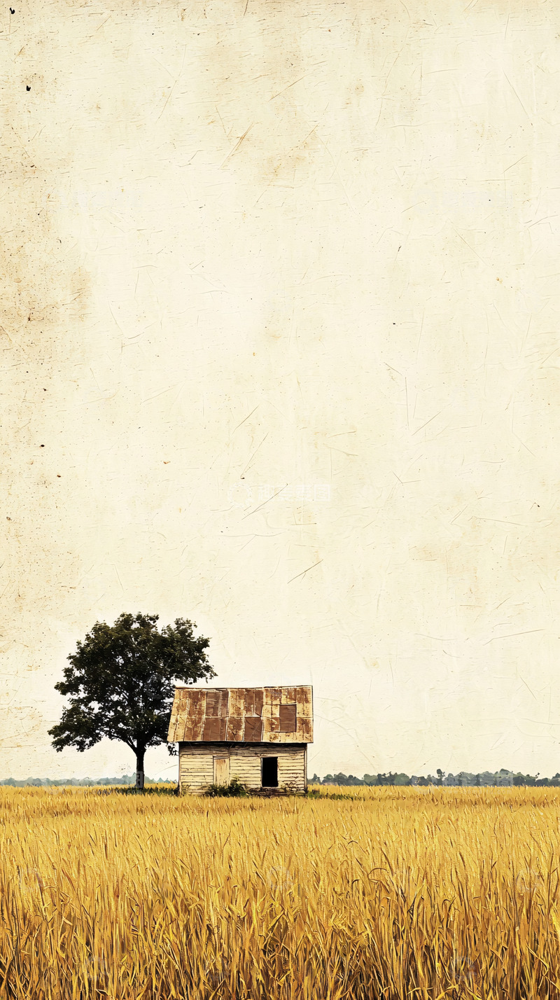 高清大图下载【趣麦麦图】复古田园小屋