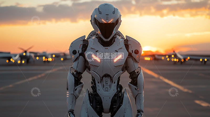 高清大图下载【趣麦麦图】未来战士