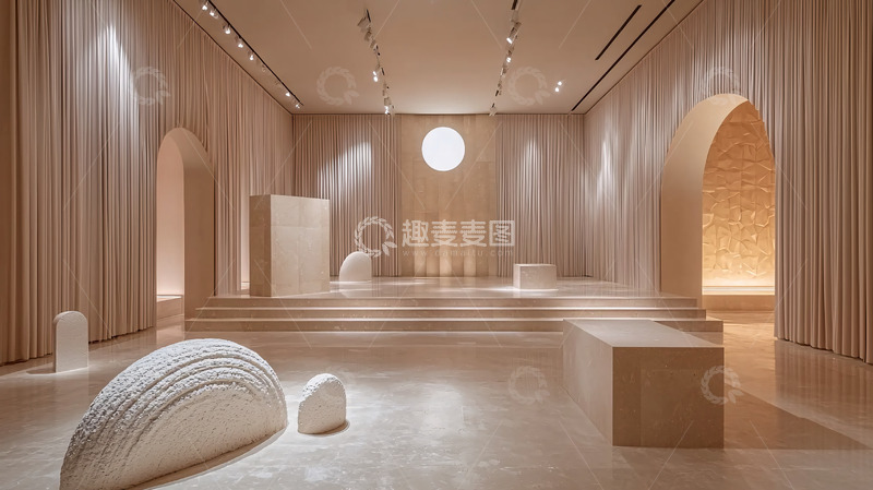 高清大图下载【趣麦麦图】极简主义空间设计