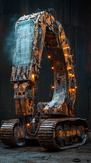 未来感机械巨兽