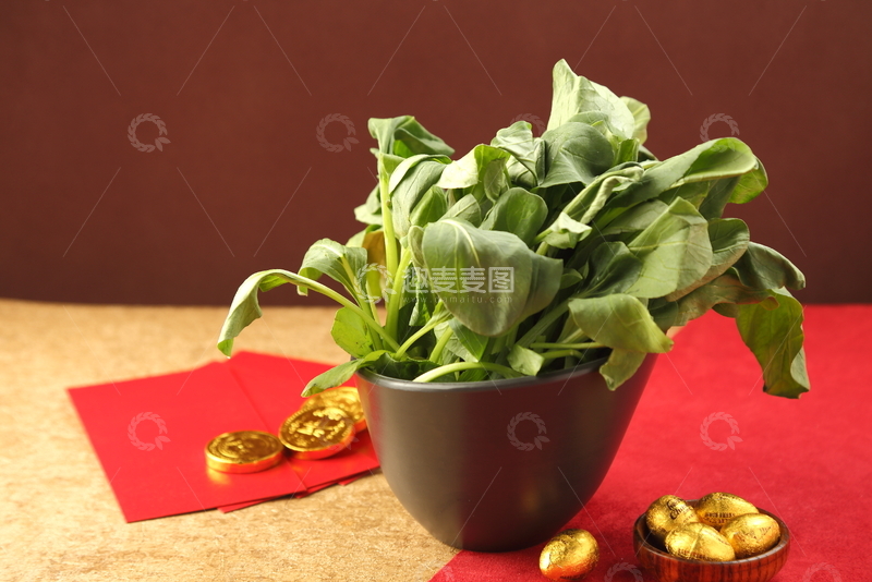 高清大图下载【趣麦麦图】-火锅配菜广东鸡毛菜