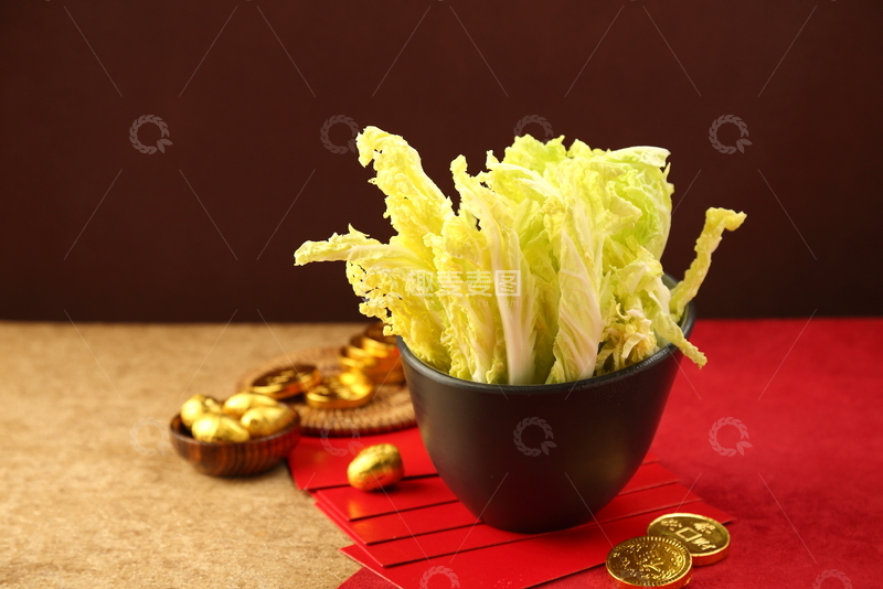 高清大图下载【趣麦麦图】-火锅配菜鲜娃娃菜