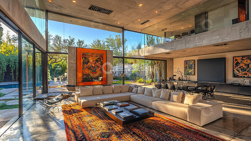 高清大图下载【趣麦麦图】现代风格客厅