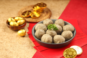 潮汕牛肉丸火锅配菜