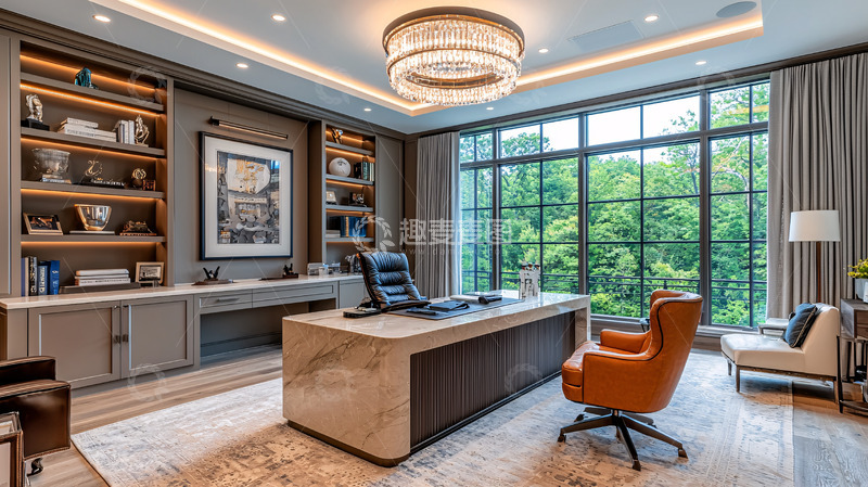 现代奢华总裁办公室