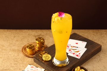 果汁百香果果饮