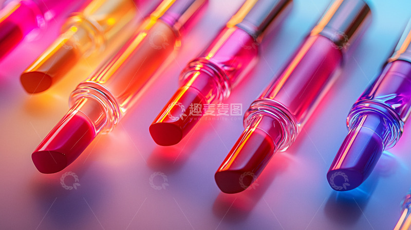 高清大图下载【趣麦麦图】彩色口红