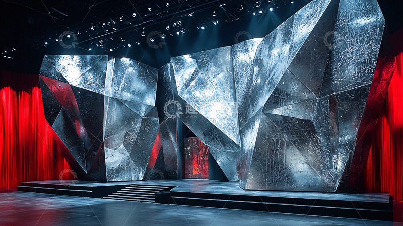 高清大图下载【趣麦麦图】舞台背景