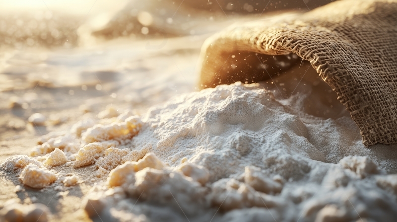 高清大图下载【趣麦麦图】高清美食主食面粉特写3