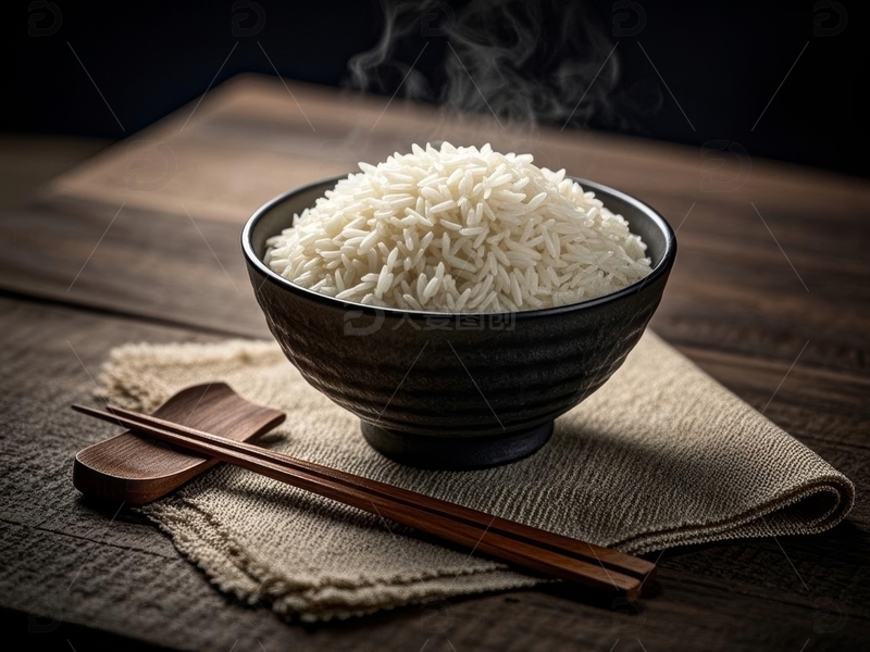 高清大图下载【趣麦麦图】美食主食大米高清特写2